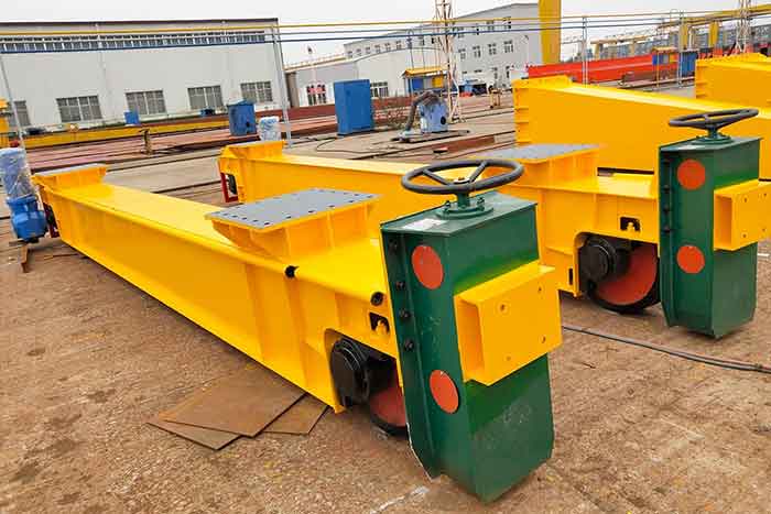 ground beam of container gantry crane