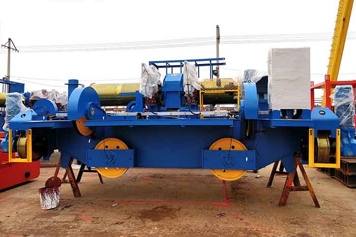 electric trolley of container gantry crane