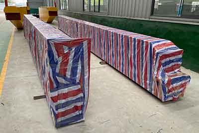 Main girder of 15 ton overhead crane project