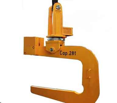 Motorized Rotating C Hook - Steel Mill Crane C Hook