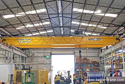 25 Ton Overhead Crane for Conveyor Factory Australia