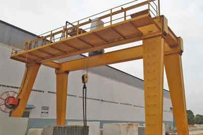 35 Ton Gantry Crane Finished Installation in Angola