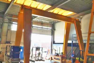 20 Ton Gantry Crane for Sale Netherlands Feedback, Low Headroom Gantry Crane
