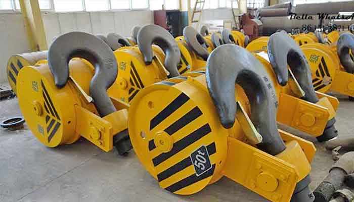 50 ton overhead crane hook for heavy duty crane 