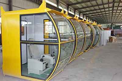 cabin crane control under production