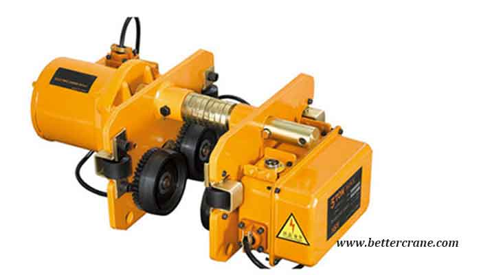 2 ton electric chain hoist, motorized travelling type