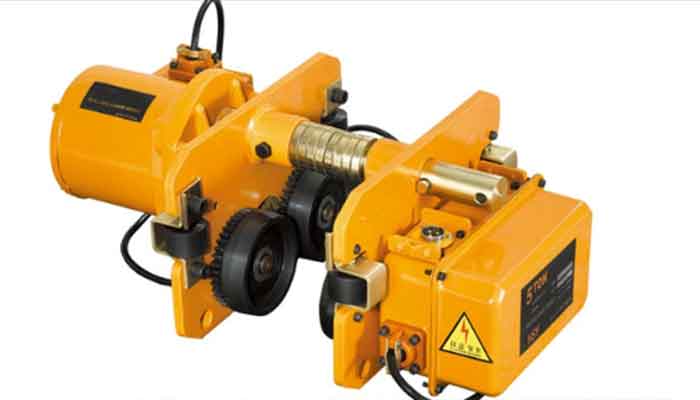  Main parts and component of 3 ton electric chain hoist with trolley- motoroized trolley 