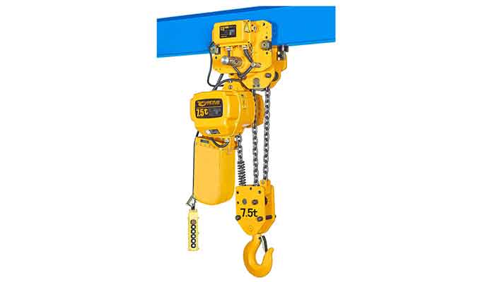 7.5 Ton Electric Chain Hoist with Electric Trolley, Good Price