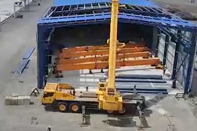 4 sets of overhead crane installation and testing feedback from Philippines clients