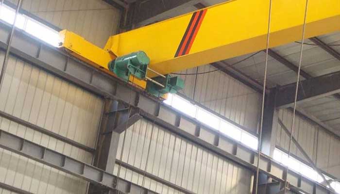 single girder low headroom wire rope hoist for overhead crane