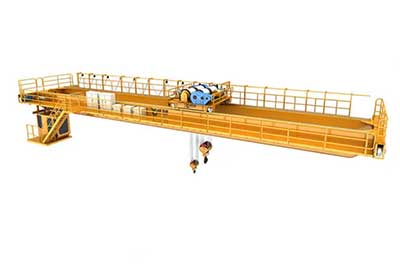 7.5 ton bridge crane with Chinese styel open winch trolley 