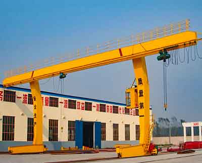 L leg single girder gantry crane for sale good price