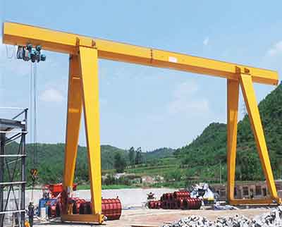 double cantilever gantry crane for outdoor use, 5 ton 