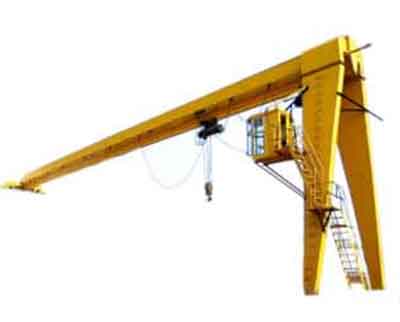 Single leg gantry crane