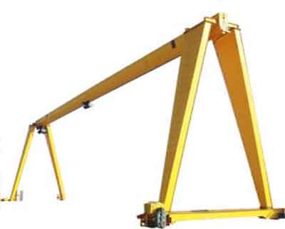 Economical electric hoist gantry crane 6 ton