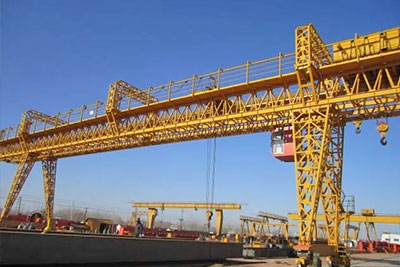  Truss girder gantry crane 12 for outdoor use high wind resistance 