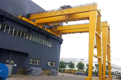 Semi gantry crane 15 ton for sale