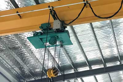 ladle handling wire rope electric hoist