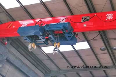 Electric wrie rope hoist for single girder overhead crane 