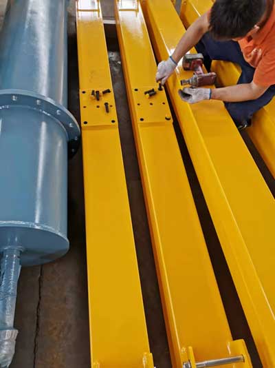 1 ton gantry crane predelivery preparion