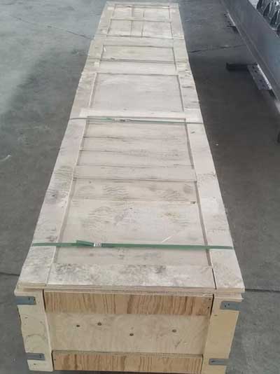 1 ton small gantry crane packed for delivery to Pakistan