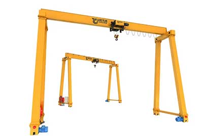 single girder gantry crane 