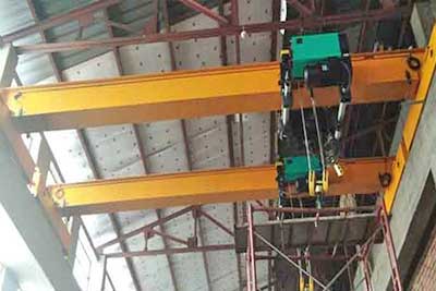 10 ton overhead crane for textile workshop in Bangladesh