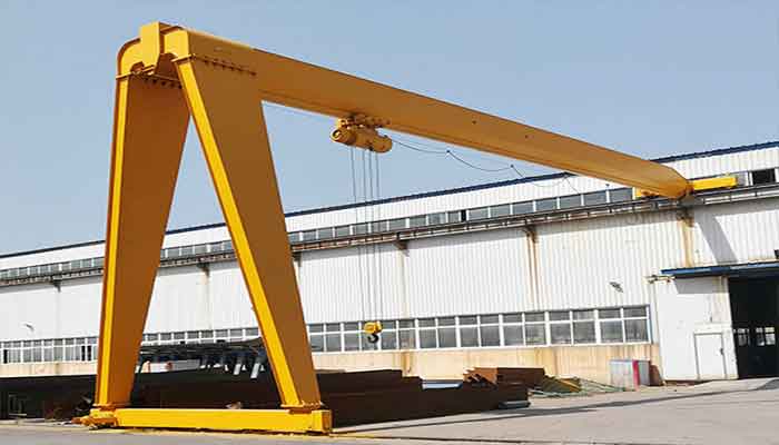 Single Girder Semi Gantry Crane Malaysia