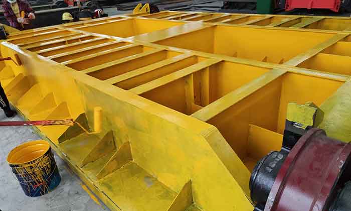 Double girder crane trolley frame for sale 