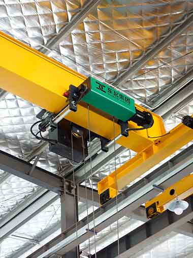 a. Single Girder Overhead Crane: