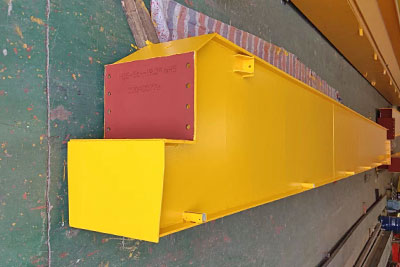Main girder painted
