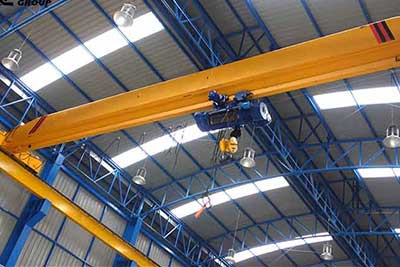 Double speed crane hoist