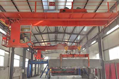 Double girder explosion proof crane