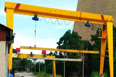  Precast Concrete Handling Single Beam Gantry Crane for Sale UAE