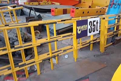 35 ton overhead crane for sale Qatar from Yuantai Crane, one of the top crane manufacturer in China 