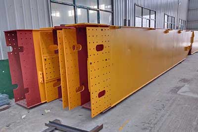 Main girder  of double girder overhead crane 35 ton  for sale Qatar