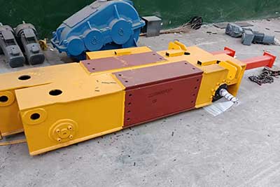 end carriage and end trucks for 35 ton remote control crane 