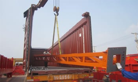 Container loading of 10 ton outdoor gantry crane for delivery to Malaysia