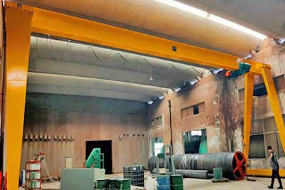single girder gantry crane 5 ton general type