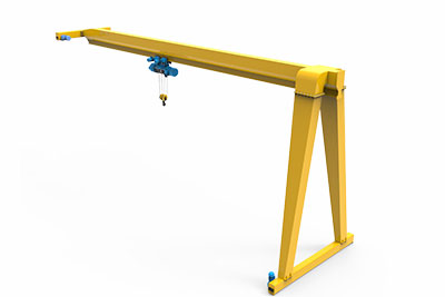 Semi gantry crane 