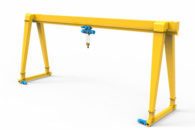  Single girder gantry crane 