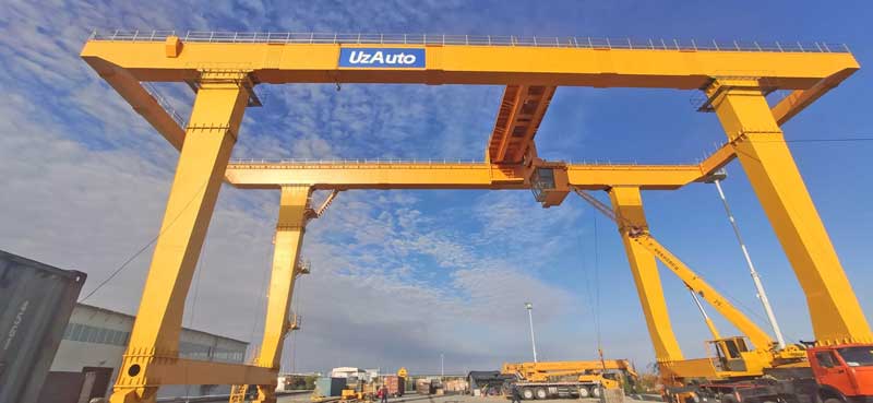 41 ton rubber tyred gantry crane for container handling