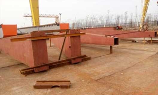 Test Assembly-10 ton  Single Beam Gantry Crane for Sale Qatar