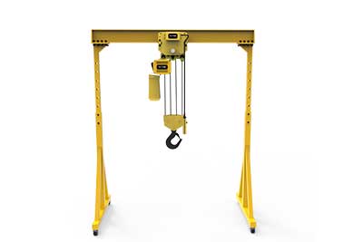 Light Adjustable (Telescoping) Gantry Crane System