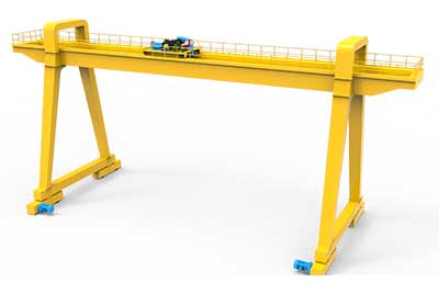 Double girder gantry crane for sale 