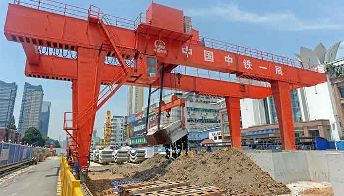 Gantry Crane for Subway Construction