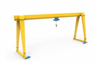 Single Girder Warehouse Gantry Crane