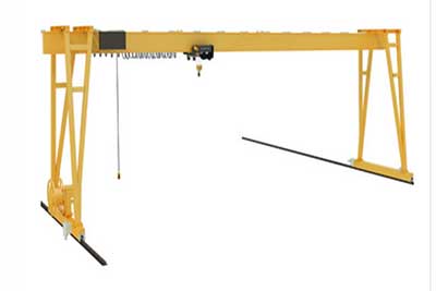 Single girder gantry crane for sale Zambia 