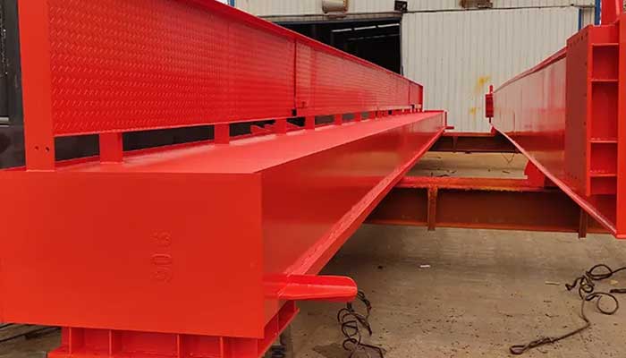 Gantry crane beams for 20 ton crane project in Nigeria 