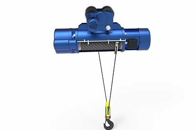 Cd type single speed wire rope workshop hoists for sale Qatar